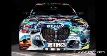 BMW Teases Retro M4-Based 3.0 CSL Hommage Production Model     - CNET