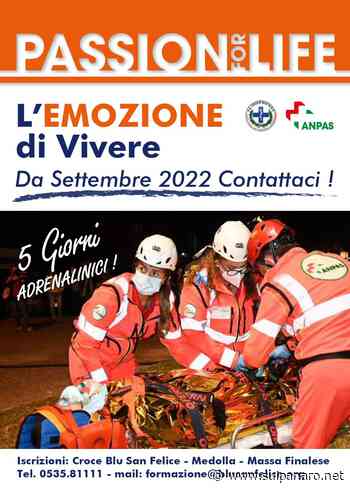 In ambulanza con la Croce Blu di San Felice, Medolla e Massa Finalese: nasce il progetto "Passion for Life" - SulPanaro