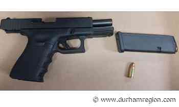 Police seize handgun during traffic stop in Port Perry, Oshawa man faces charges