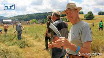 Laudenbach/Trusetal: Wettstreit der Sensenmänner – und Frauen - Thüringische Landeszeitung
