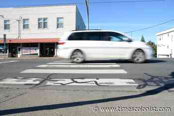 Push on for lower speed limits after teen struck in Saanich crosswalk - Times Colonist