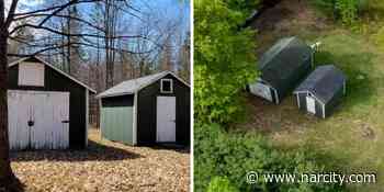 These 2 Sheds Are For Sale In Ontario For Nearly $200K & They Honestly Look So Lonesome - Narcity Canada