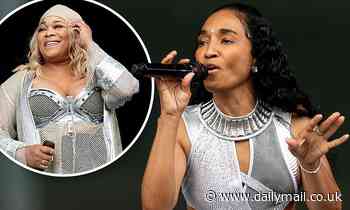 TLC fans stunned by their youthful appearance as the iconic R&B group perform at Glastonbury - Daily Mail