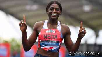 UK Athletics Championships: Neita completes sprint double with victory in 200m
