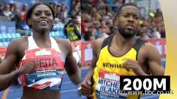 UK Athletics Championships: Daryll Neita & Nethaneel Mitchell-Blake win