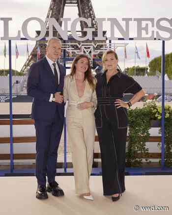 Kate Winslet Toasts Longines' 'Sexiest Timepiece Ever' - WWD