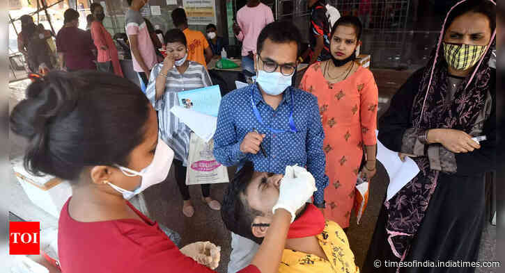 Coronavirus in India live updates: India's active cases increase to 96,700 - Times of India