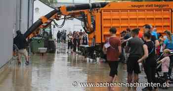 CHIO Aachen 2022: Der Regen flutet die Albert-Vahle-Halle - Aachener Nachrichten