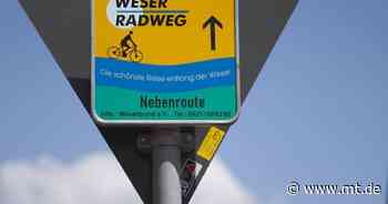 Aus für die Buckelpiste: Stadt Minden erneuert Weserradweg auf einer Länge von 400 Metern - Mindener Tageblatt