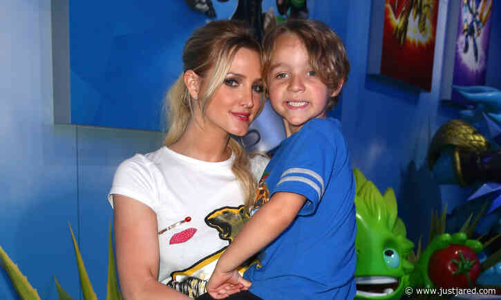 Ashlee Simpson's 13-Year-Old Son Bronx Wentz Looks So Grown Up in Rare New Photo!