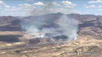 Steamboat Fire burning in remote area near Prescott - 12news.com KPNX