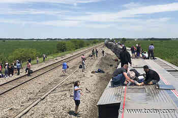 An Amtrak train struck a dump truck in Missouri killing 3 people