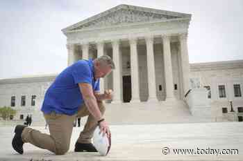 Supreme Court rules high school football coach had right to pray on field