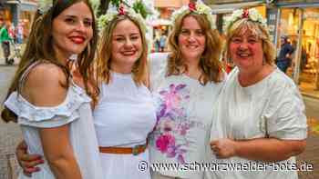 Shoppen in Nagold - Schwäbischer Mittsommer trotzt skandinavischem Wetter - Schwarzwälder Bote