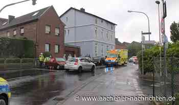 Regennasse Fahrbahn: Vier Verletzte nach Verkehrsunfall in Verlautenheide