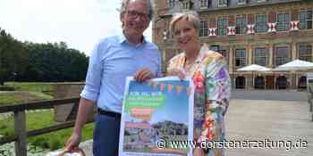 Diana Brömmel wirbt für Picknick am Schloss: Verbrechen angekündigt - Dorstener Zeitung