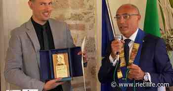 L'inviato Rai Ilario Piagnerelli premiato dal Rotary Club di Rieti con il Sabino d'oro - Rieti Life
