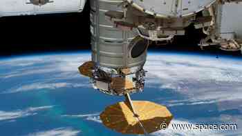 Northrop Grumman's Cygnus cargo ship boosts International Space Station's orbit