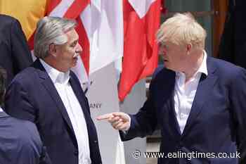 Boris Johnson tells Argentina Falklands' sovereignty is not in question - Ealing Times