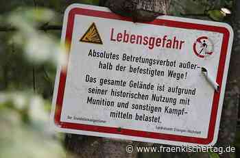 Waldbrand-Gefahr: Munition im Tennenloher Forst - Fränkischer Tag