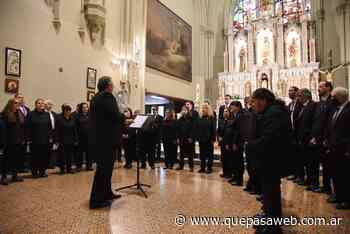 El Coro Polifónico Nacional de Ciegos canta en Morón y por primera vez lo hará con una directora mujer - Que Pasa Web