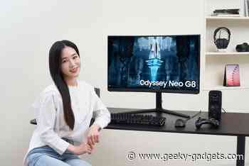 Samsung Odyssey Neo G8 launched in Korea