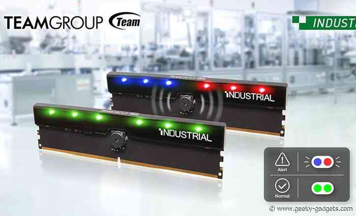 Team Group industrial 5600 DDR5 memory unveiled