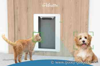 Automatic AI facial recognition pet door