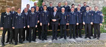 Feuerwehrführungskräfte ins Amt eingeführt