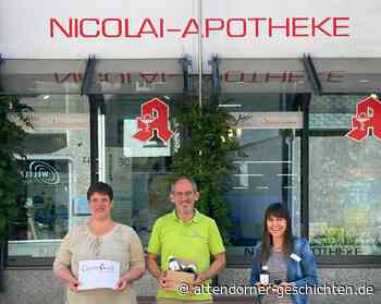 Nicolai-Apotheke Attendorn spendet für Camino • Attendorner Geschichten - Attendorn News - Attendorner Geschichten
