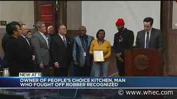 Darnell Wilson awarded highest civilian honor for fighting gunman at Rochester restaurant