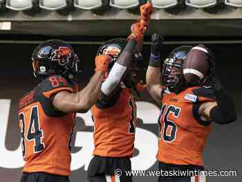 Broken ribs sideline Bryan Burnham, leave B.C. Lions to make a rare go of it without top pass catcher - Wetaskiwin Times Advertiser