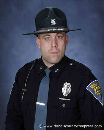 McBeth named Jasper District Trooper of the Year - Dubois County Free Press