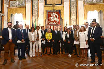 La nuova giunta del sindaco di Genova, Marco Bucci - Primopiano - Agenzia ANSA