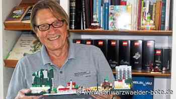 Beruf zum Hobby gemacht: Reinhard Domke lässt sich  vom Lego-Fieber erfassen