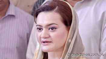 Marriyum grieved over demise of wife of Justice ( r) Safdar Shah - Daily Times