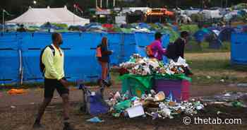 Glastonbury covered in rubbish after Greta Thunberg leads 'climate justice' chant - The Tab