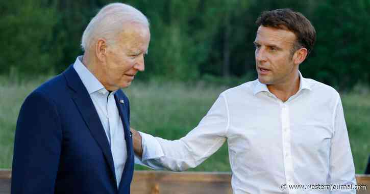 French President Gives Biden Painful News About His Oil Strategy as Cameras Are Rolling