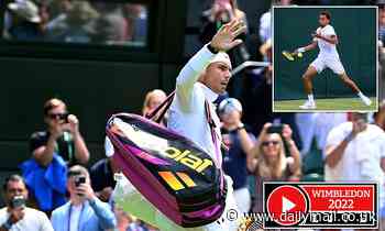 Wimbledon 2022 today live: Rafael Nadal faces Francisco Cerundolo