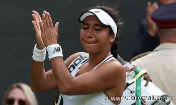 Heather Watson reduced to tears after completing her comeback against Tamara Korpatsch
