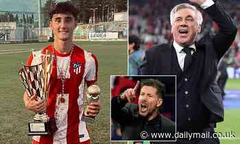 Real Madrid plotting to swoop for Atletico 15-year-old Jesus Fortea as long-time stealing truce ends