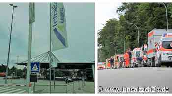 Chlorgas im Werk Gendorf ausgetreten: Mitarbeiter zum Routine-Check und Ursache der Störung noch unklar