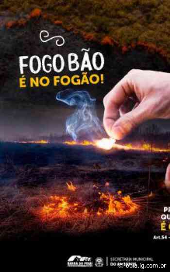 Prefeitura de Barra do Piraí lança campanha contra queimadas - O Dia