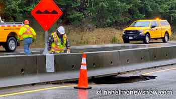 Work getting underway to permanently repair site of Lantzville sinkhole - Nanaimo News NOW