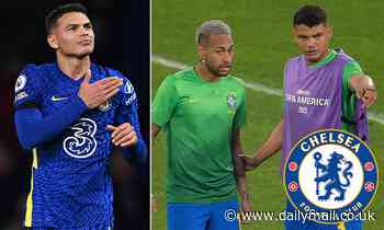 Neymar 'has to go to Chelsea', urges Thiago Silva who wants his Brazil team-mate at Stamford Bridge