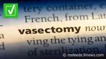 Sí, las vasectomías son reversibles