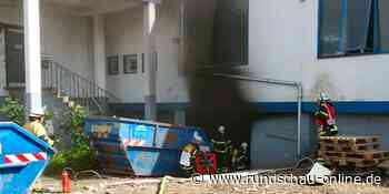 Kellerbrand in Euskirchen: Einsatz bringt Feuerwehrleute an körperliche Grenzen - Kölnische Rundschau