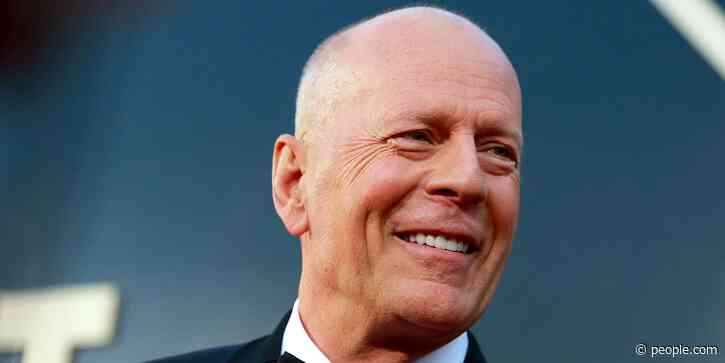 Bruce Willis and His Daughter Evelyn Howl Along with Their Dog in Adorable Video - PEOPLE
