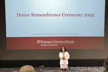 Medical students, faculty honor body donors – Washington University School of Medicine in St. Louis - Washington University School of Medicine in St. Louis