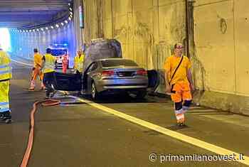 Auto in fiamme nella galleria di Rho Fiera: fumo e traffico in tilt - Prima Milano Ovest